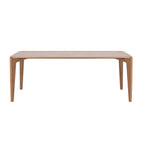 Mesa de Jantar Retangular para 8 Lugares Harmony 219cm Natural com Canella - Província - Mesa de jantar
