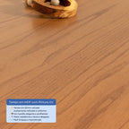 Mesa de Jantar Retangular para 8 Lugares Harmony 219cm Natural com Canella - Província - Mesa de jantar