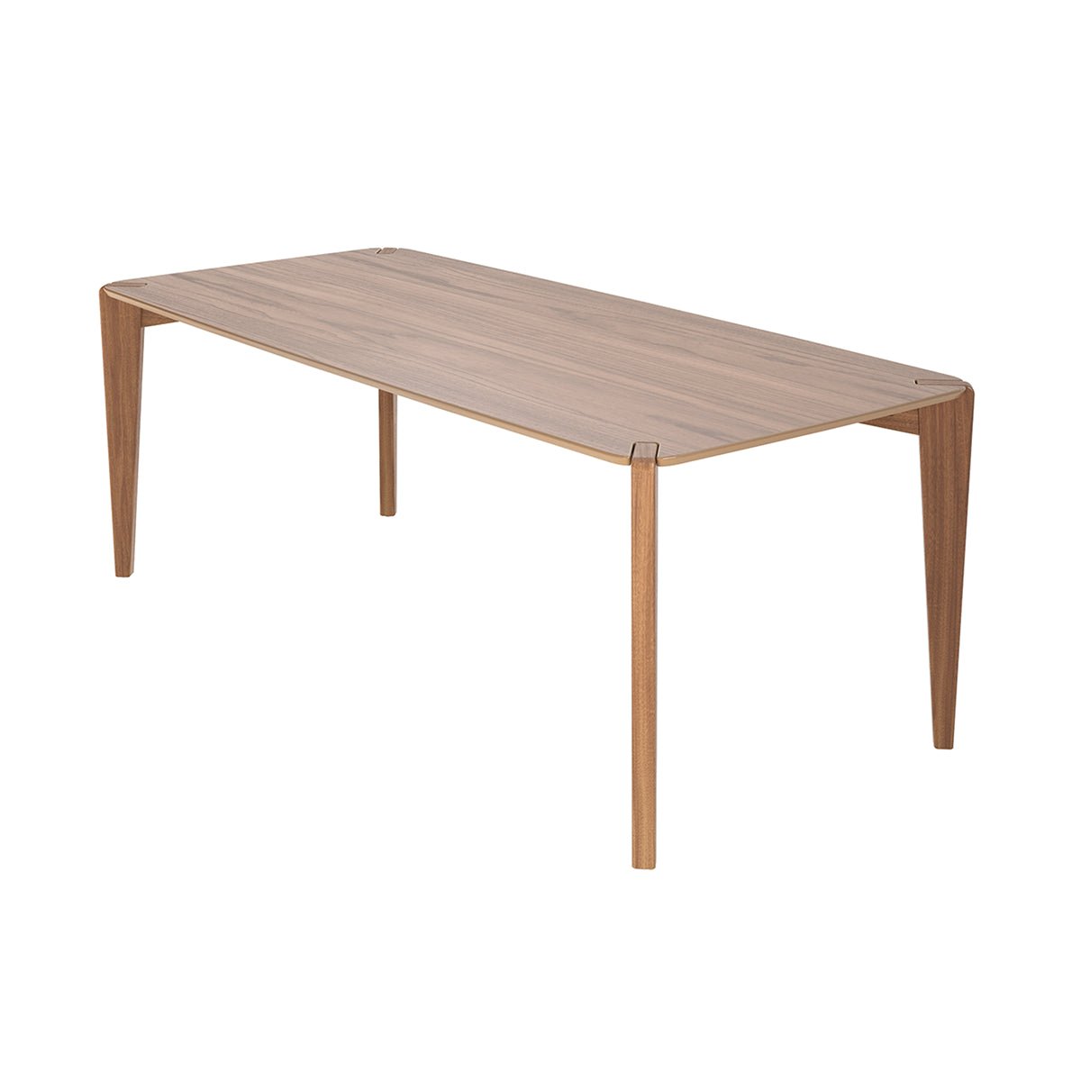 Mesa de Jantar Retangular para 8 Lugares Harmony 219cm Natural com Canella - Província - Mesa de jantar