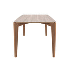 Mesa de Jantar Retangular para 8 Lugares Harmony 219cm Natural com Canella - Província - Mesa de jantar