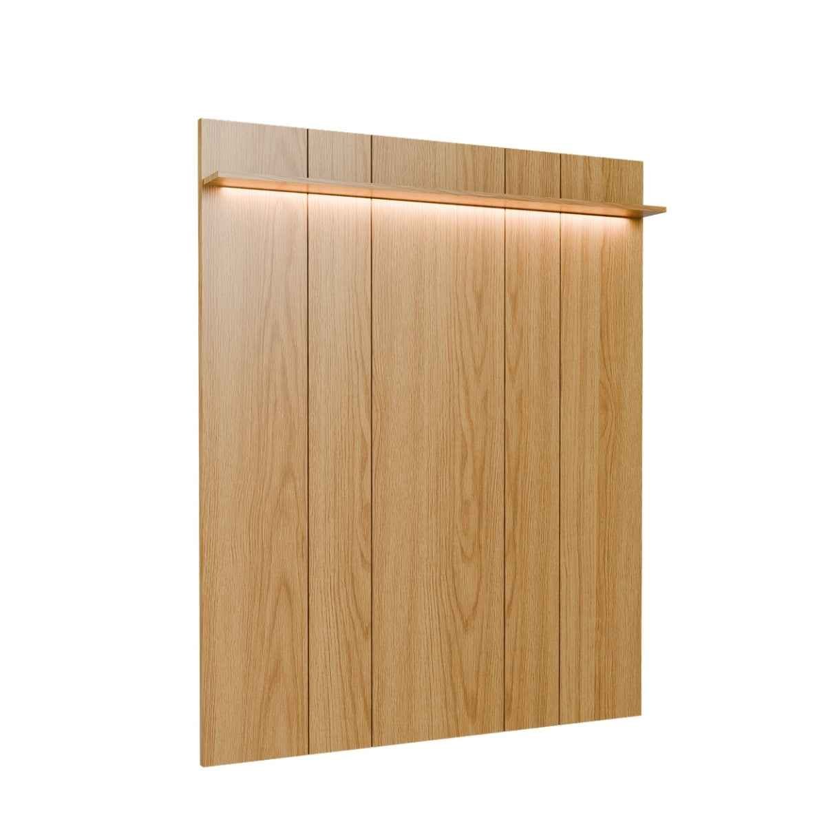 Painel para TV até 75 Polegadas com Prateleira e LED 100% MDF Neon Float 178cm - Província - Painel para TV
