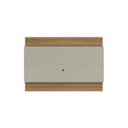 Painel para TVs até 75 Polegadas New Lincoln 195cm Freijó com Grigio Gloss