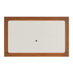 Painel para TVs até 75 Polegadas Oslo 220cm Off White Fosco com Canella - Província - Painel para TV