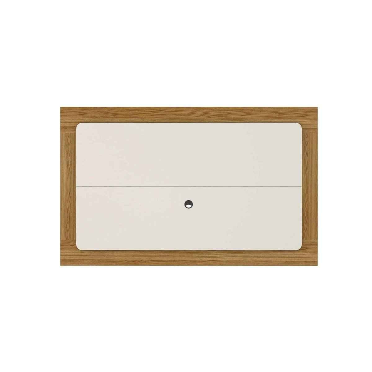 Rack com Painel para TV até 75 Polegadas MDF 220cm Pés em Madeira Maciça Flynt Oslo