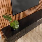 Painel RIpado Modular para TV Devin - 1.4 x 2.5 - Província - Painel para TV