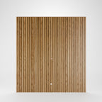 Painel Ripado Modular para TV Devin - 2.3 x 2.7 - Província - Painel para TV