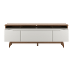 Rack Flynt ST para TVs até 75 Polegadas 3 Portas 185cm Off White com Canella - Província - Rack