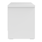 Rack para TV 50 Polegadas 2 Portas 135cm Aspen - Branco - Província - Rack com painel