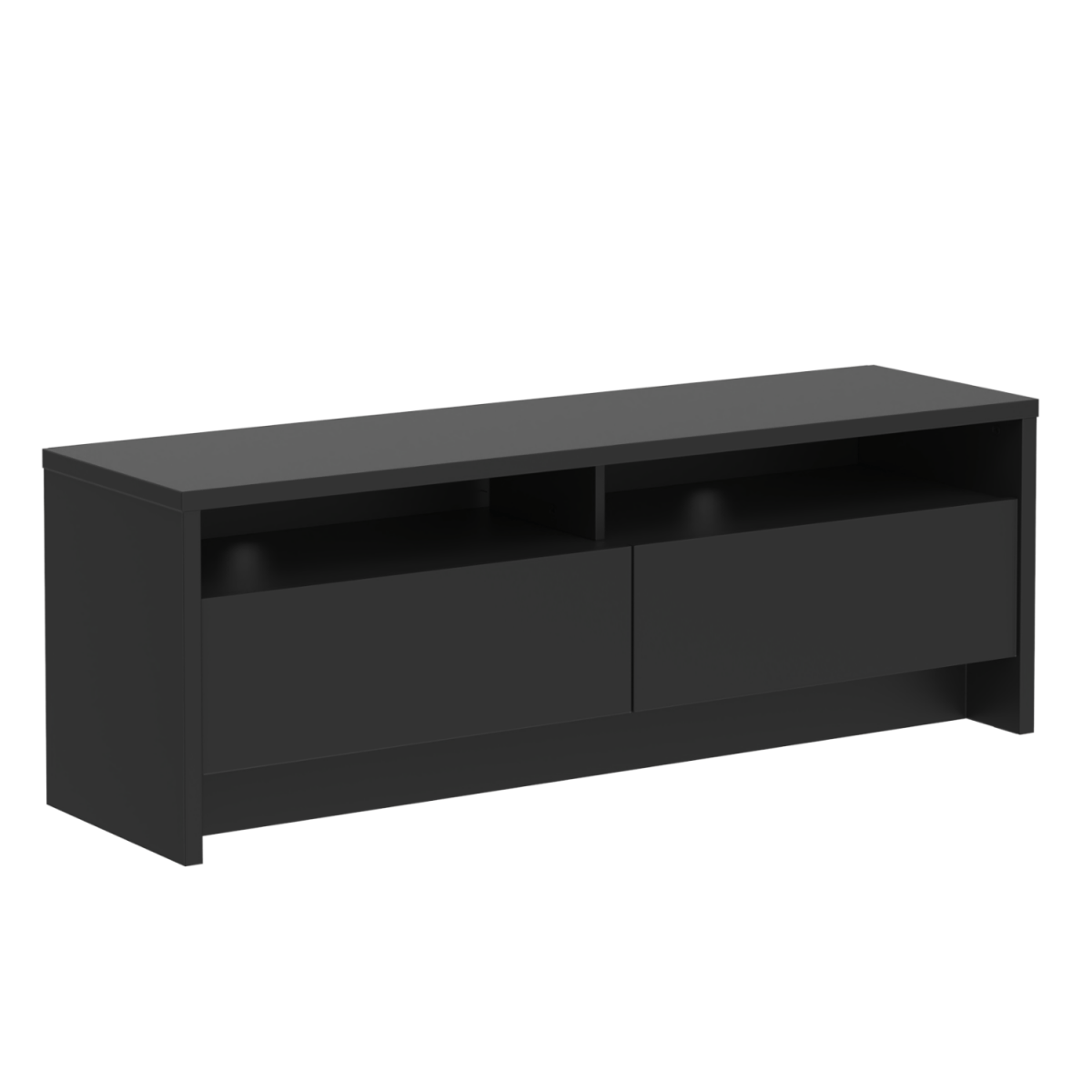 Rack para TV 50 Polegadas 2 Portas 135cm Aspen - Branco - Província - Rack com painel