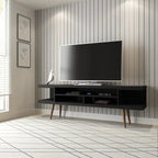 Rack para TV até 55 Polegadas Utopia Preto Fosco – 135 cm - Província - Rack