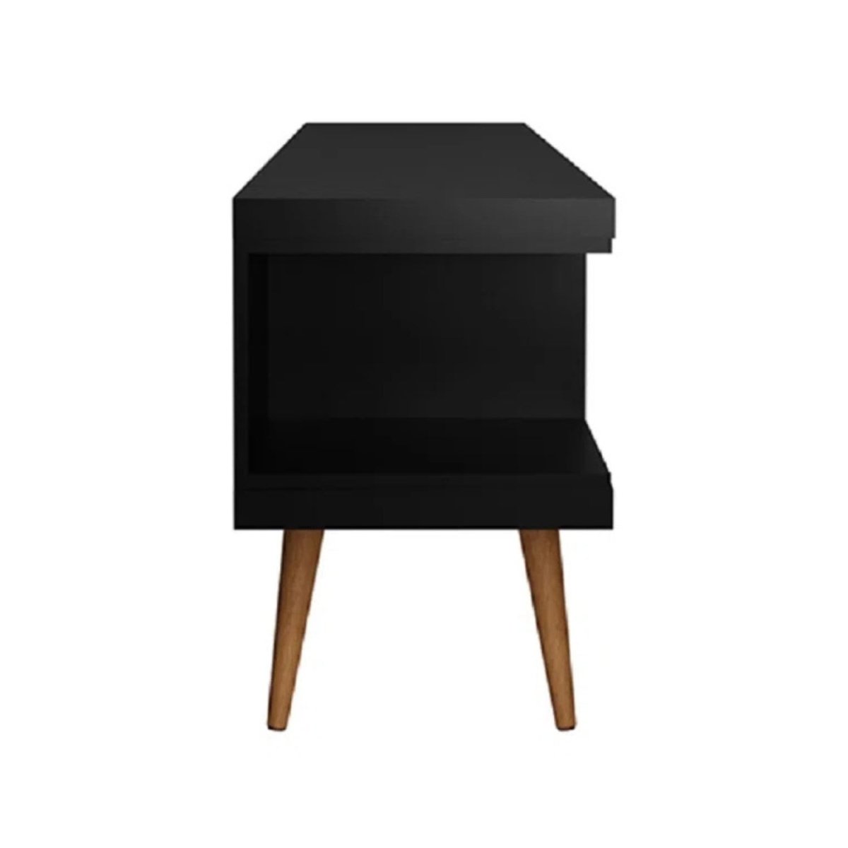 Rack para TV até 55 Polegadas Utopia Preto Fosco – 135 cm - Província - Rack