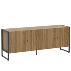 Rack para TVs até 50 Polegadas Voss 146 cm Freijó com Champanhe - Província - Rack