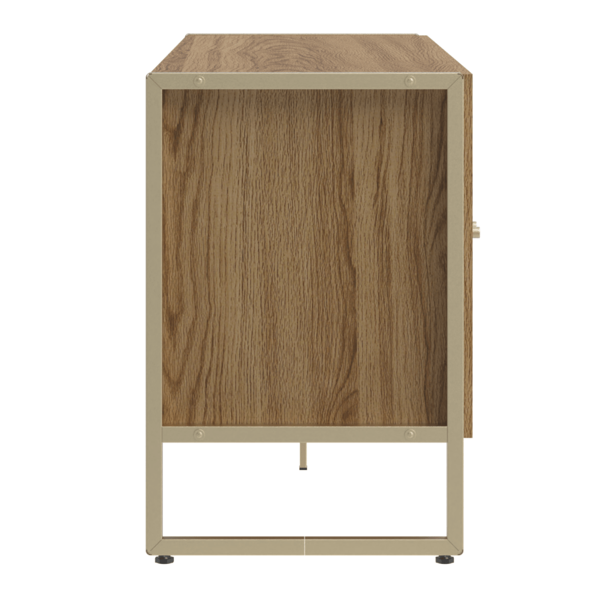 Rack para TVs até 50 Polegadas Voss 146 cm Freijó com Champanhe - Província - Rack