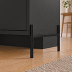 Rack para TVs até 75 Polegadas 2 Portas 2 Gavetas Jasper 185cm - Província - Rack