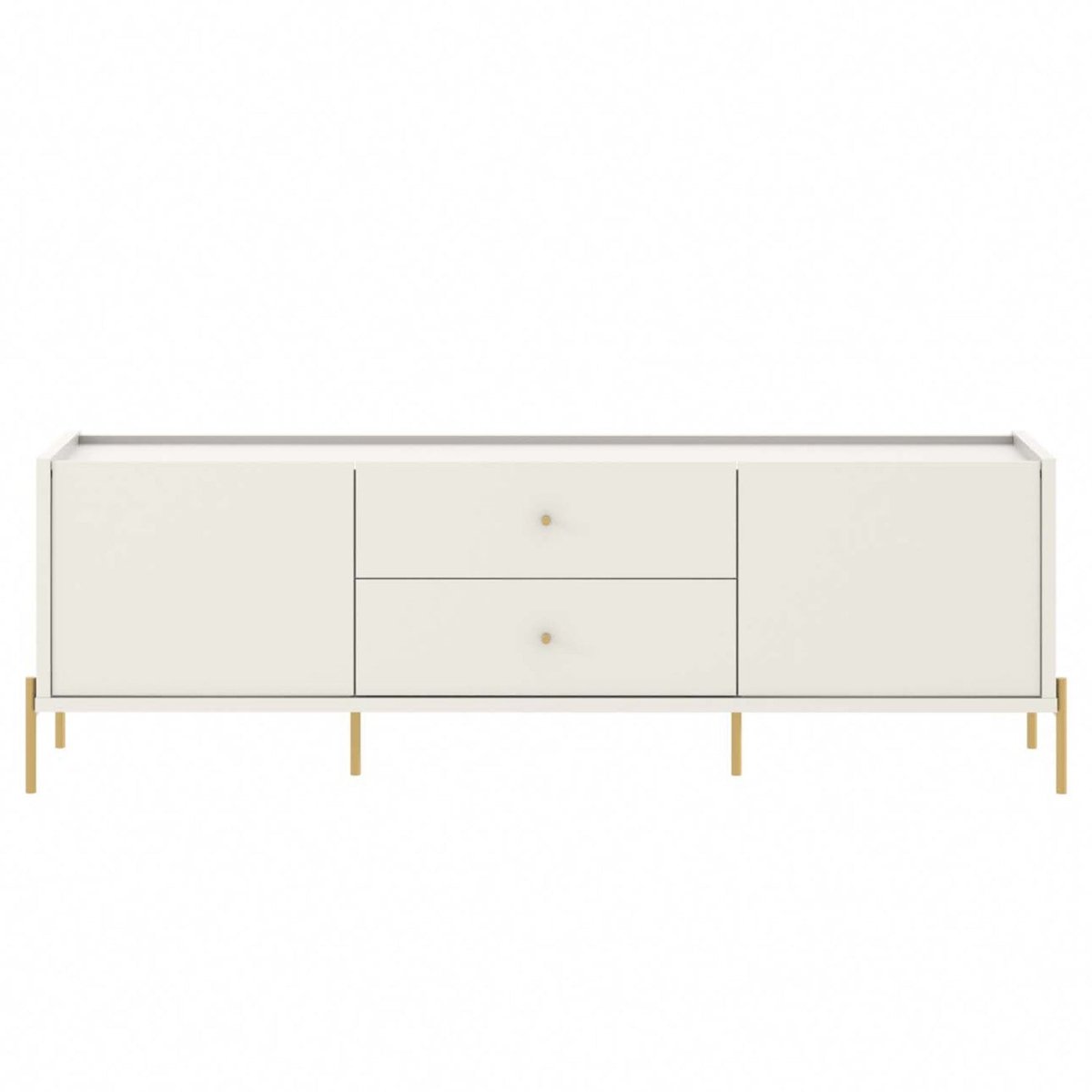 Rack para TVs até 75 Polegadas 2 Portas 2 Gavetas Jasper 185cm - Província - Rack