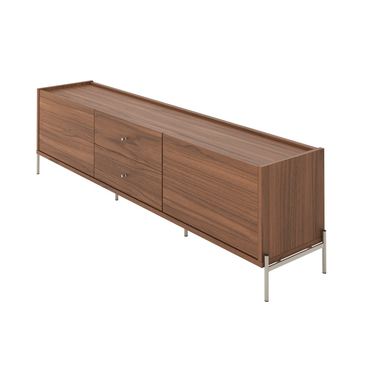 Rack para TVs até 75 Polegadas 2 Portas 2 Gavetas Jasper 220cm - Província - Rack