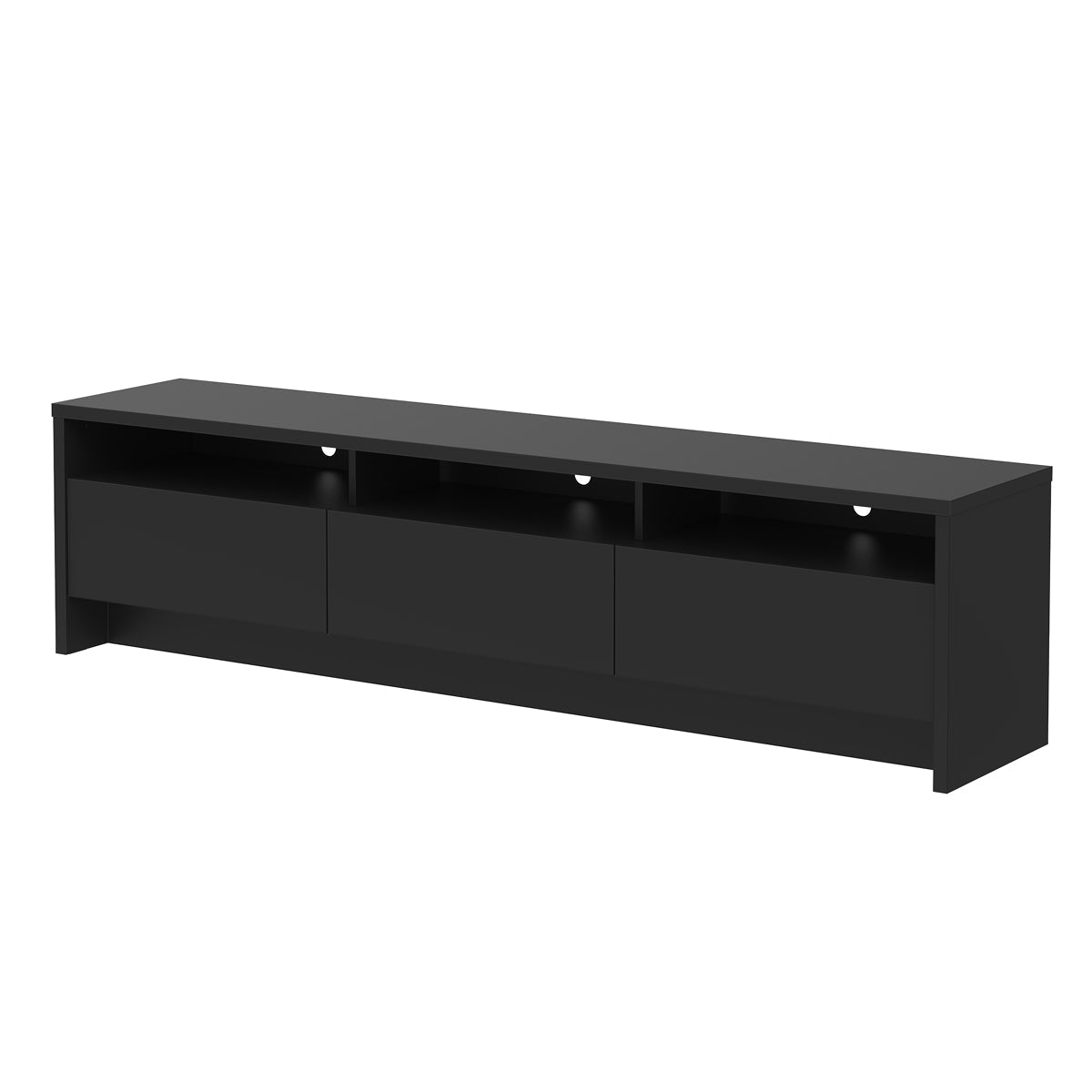 Rack para TVs até 75 Polegadas 3 Portas Aspen 184cm - Província - Rack com painel