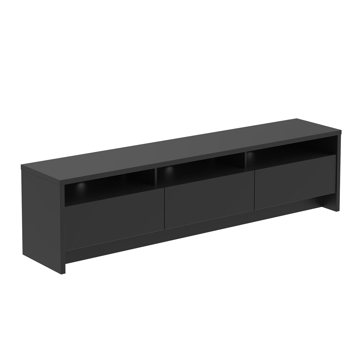 Rack para TVs até 75 Polegadas 3 Portas Aspen 184cm - Província - Rack com painel