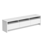 Rack para TVs até 75 Polegadas 3 Portas Aspen 219cm - Província - Rack com painel