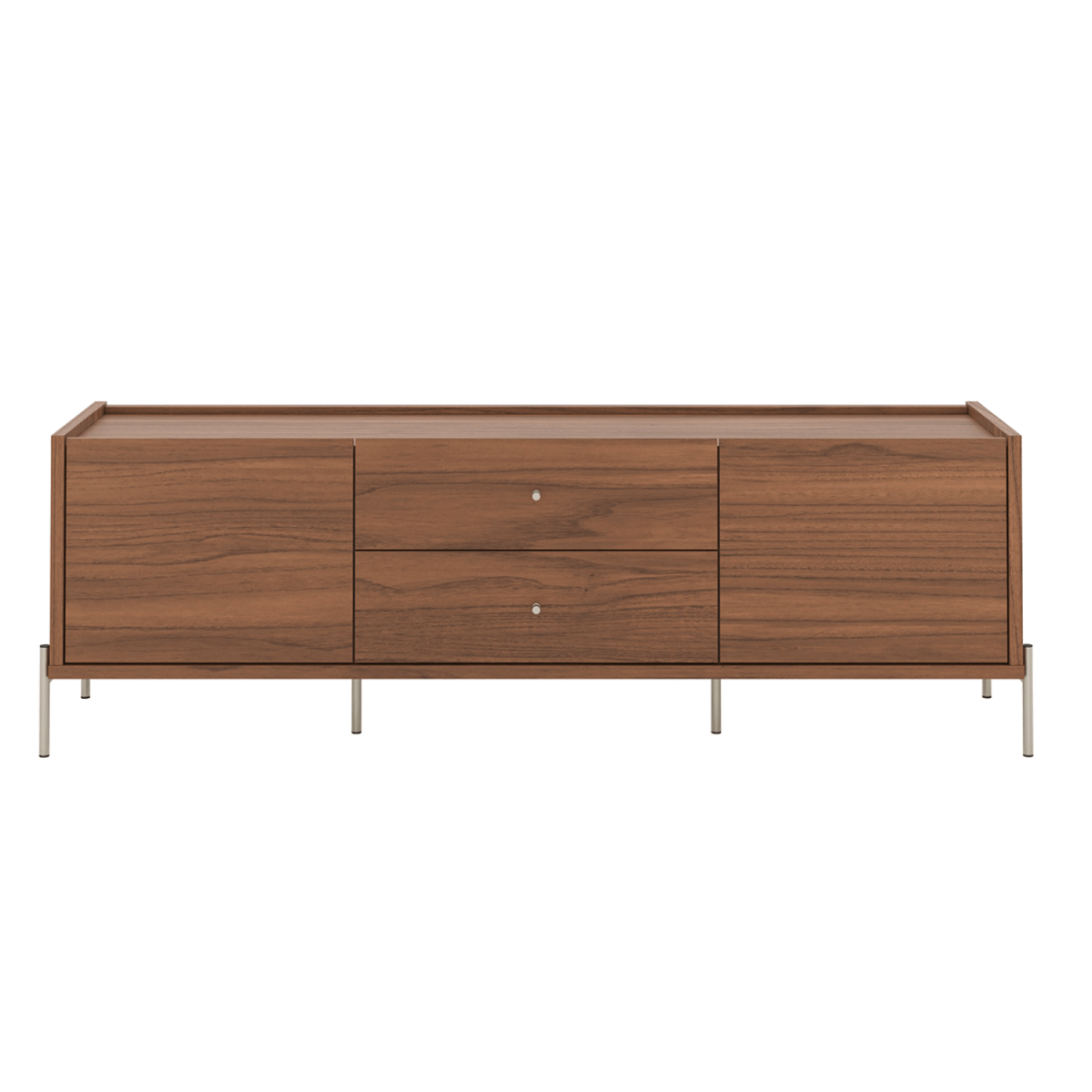 Rack para TVs até 75 Polegadas Jasper 220 cm Canella com Champanhe - Província - Rack