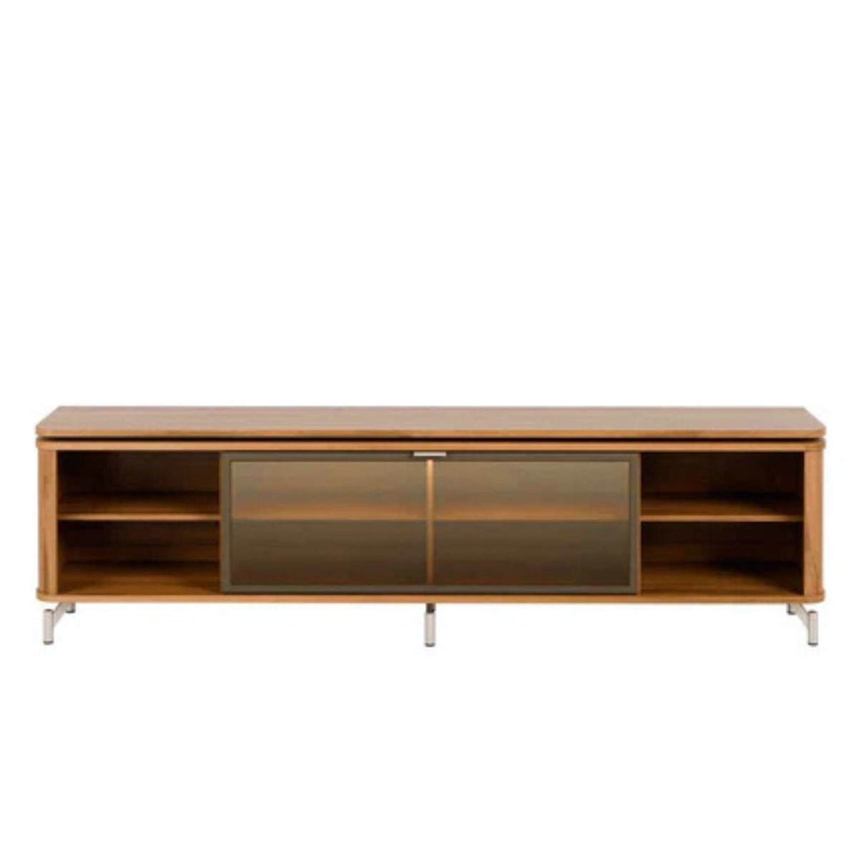 Rack para TVs até 85 Polegadas 100% MDF 1 Porta com Vidro Reflecta Lincoln Float 212cm - Província - Rack