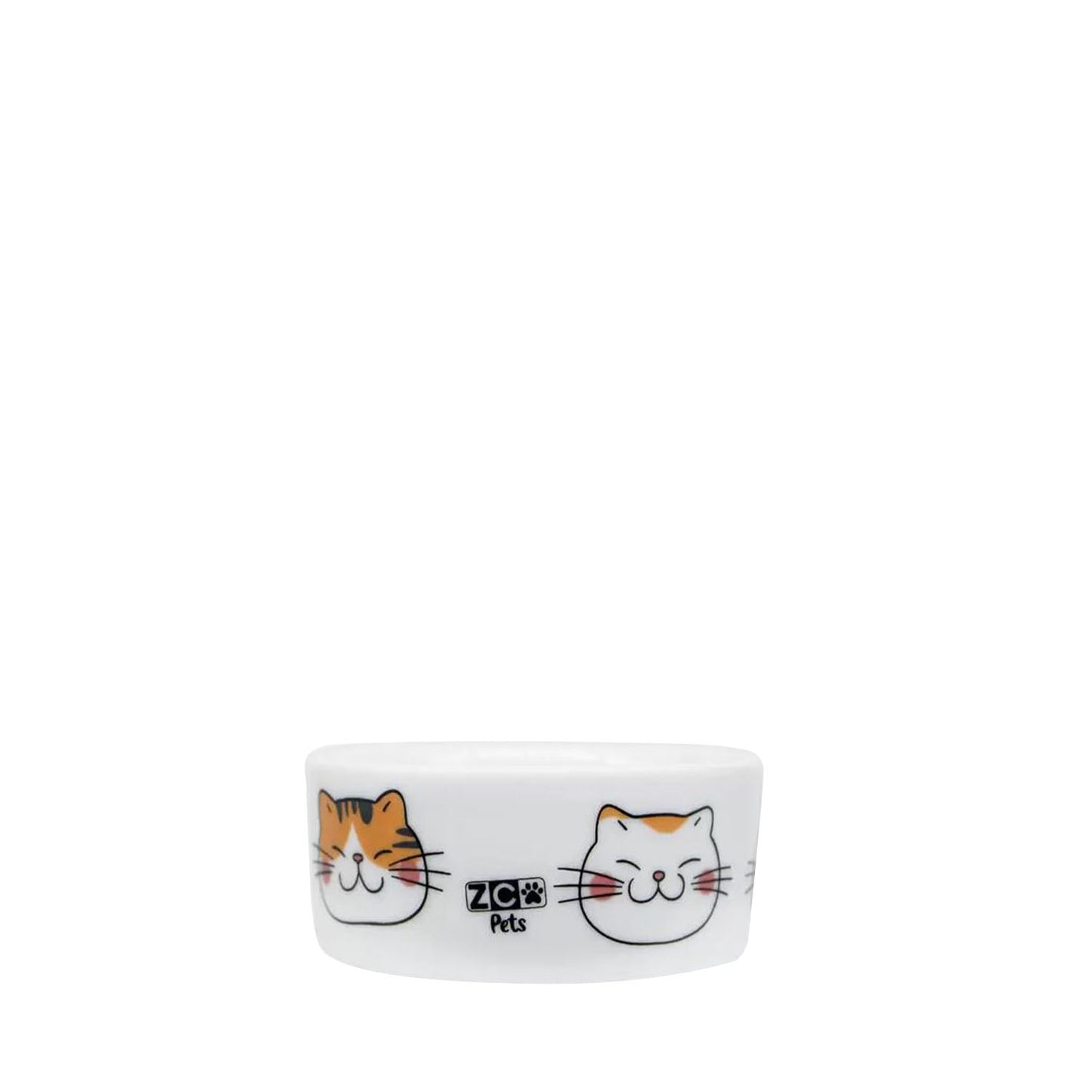 Comedouro Pet Porcelana I Love Cats 10 cm