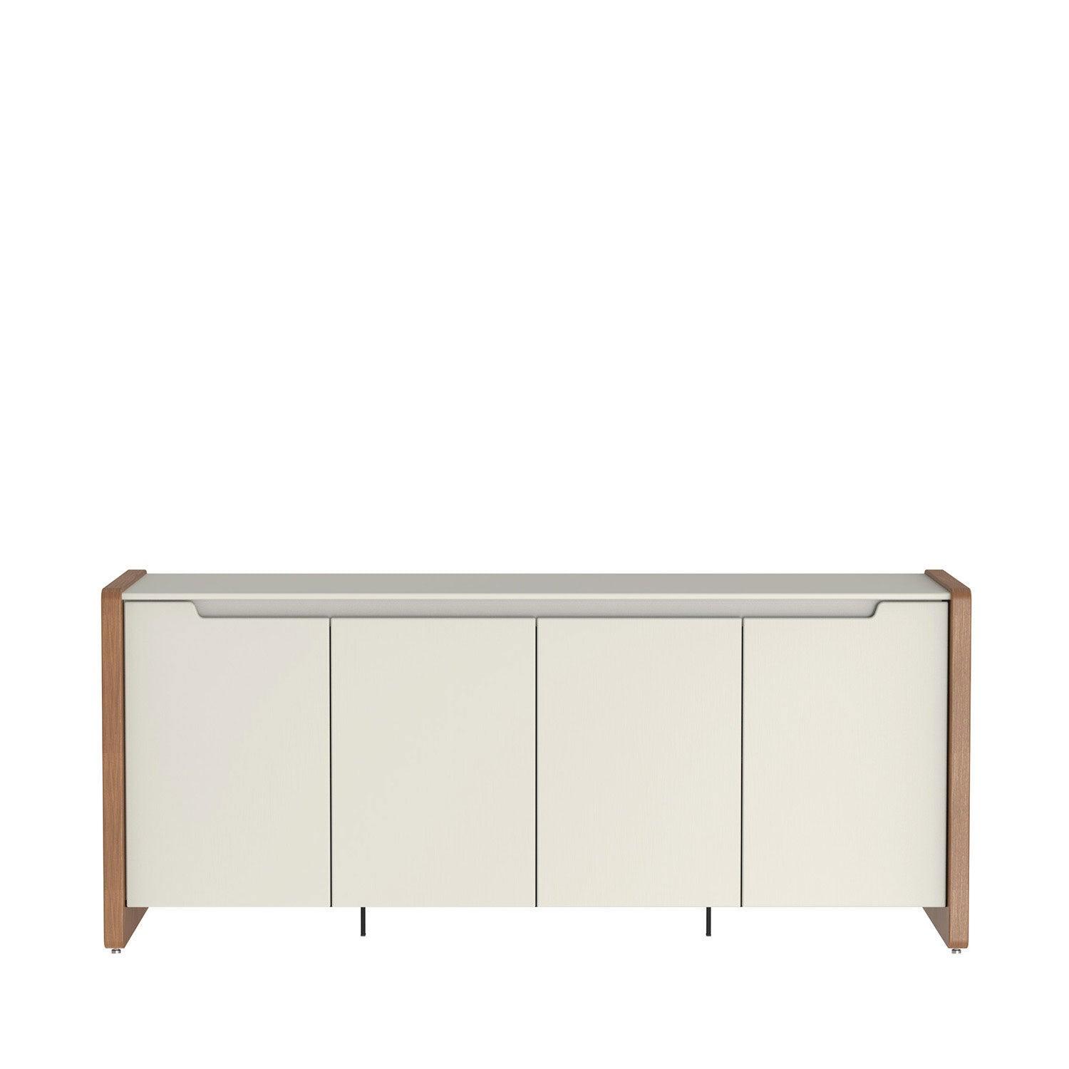 Buffet Bristol 189 cm – Off White Fosco c/ Natural