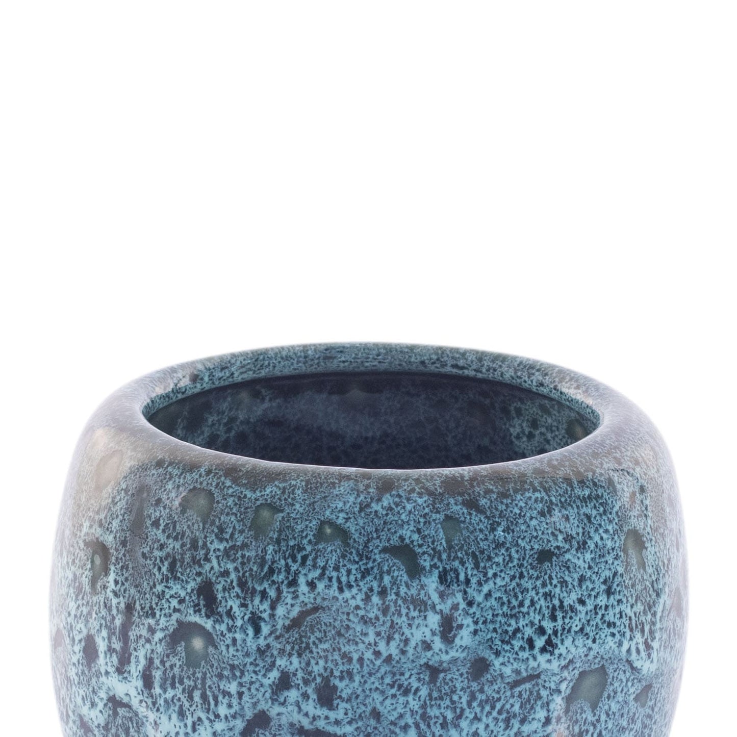 Cachepot Cerâmica Bích Acqua Marine 14,5 cm