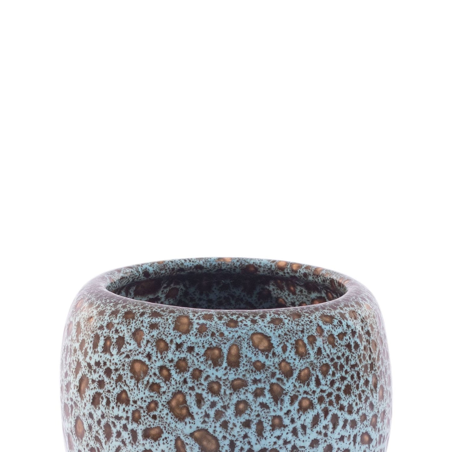Cachepot Cerâmica Bích Ocre Marine 14,5 cm