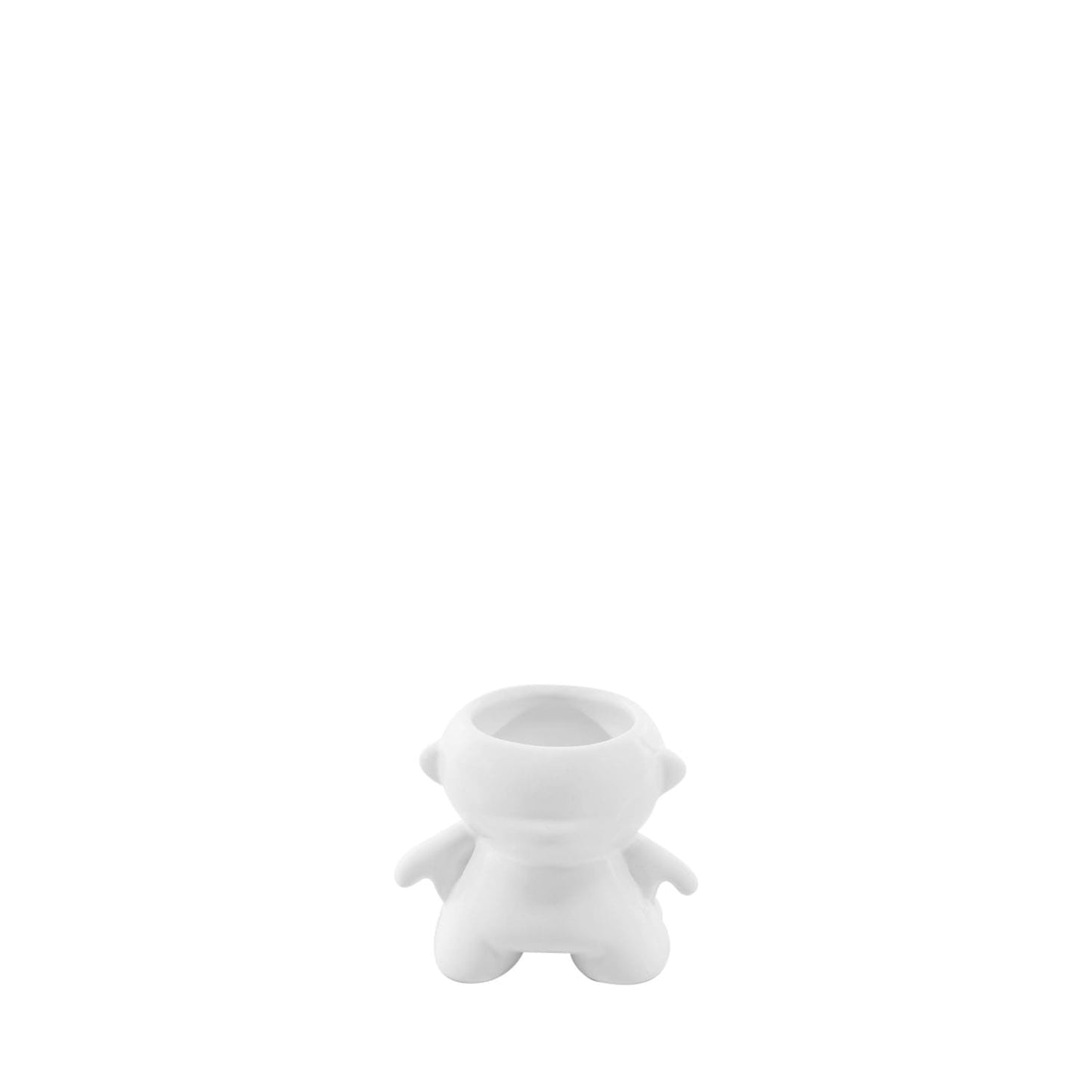 Cachepot Cerâmica Toys Branco 10 cm