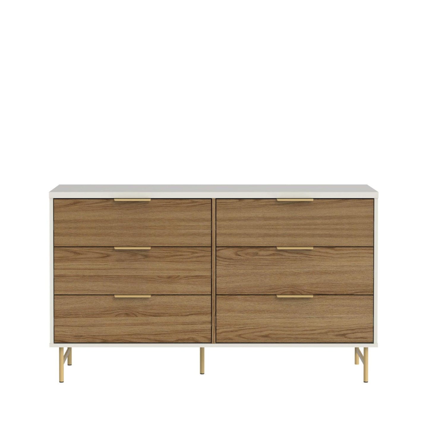 Cômoda c/ 6 Gavetas Yves 135 cm