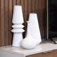 Vaso de Cerâmica Tomar Off White 37 cm