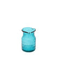 Vaso Decorativo de Vidro Coup Azul 19 cm