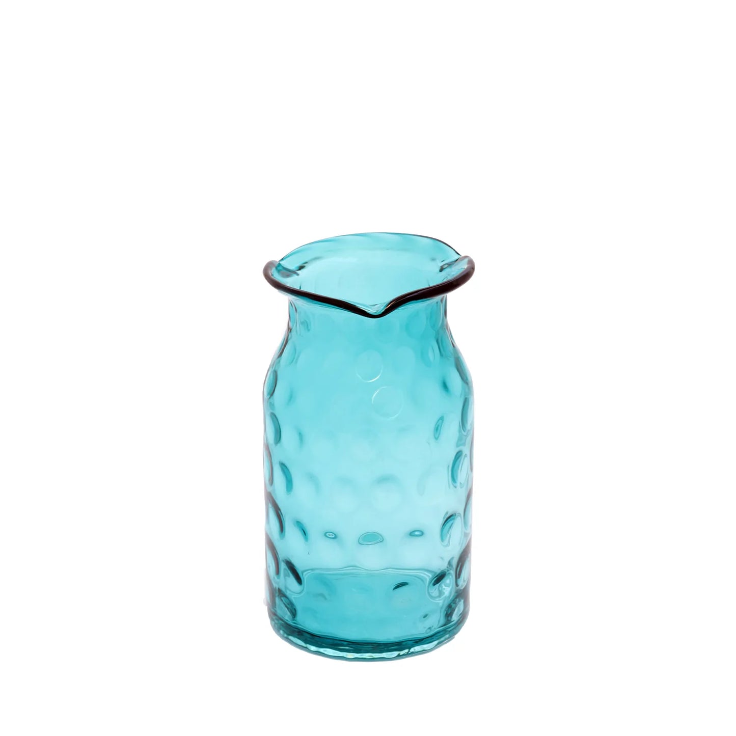 Vaso Decorativo de Vidro Coup Azul 23 cm