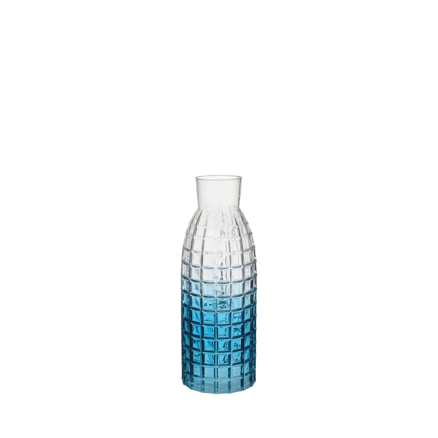 Vaso Decorativo de Vidro Garg Azul 36,5 cm