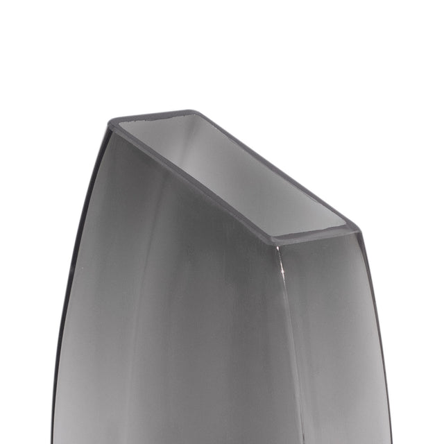 Vaso Decorativo de Vidro Spain Cinza 25 cm