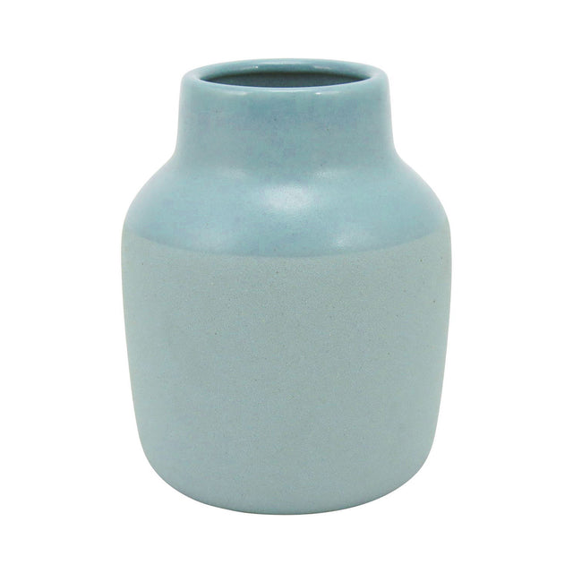 Vaso Decorativo em Cerâmica Bariz Menta 21,5 cm