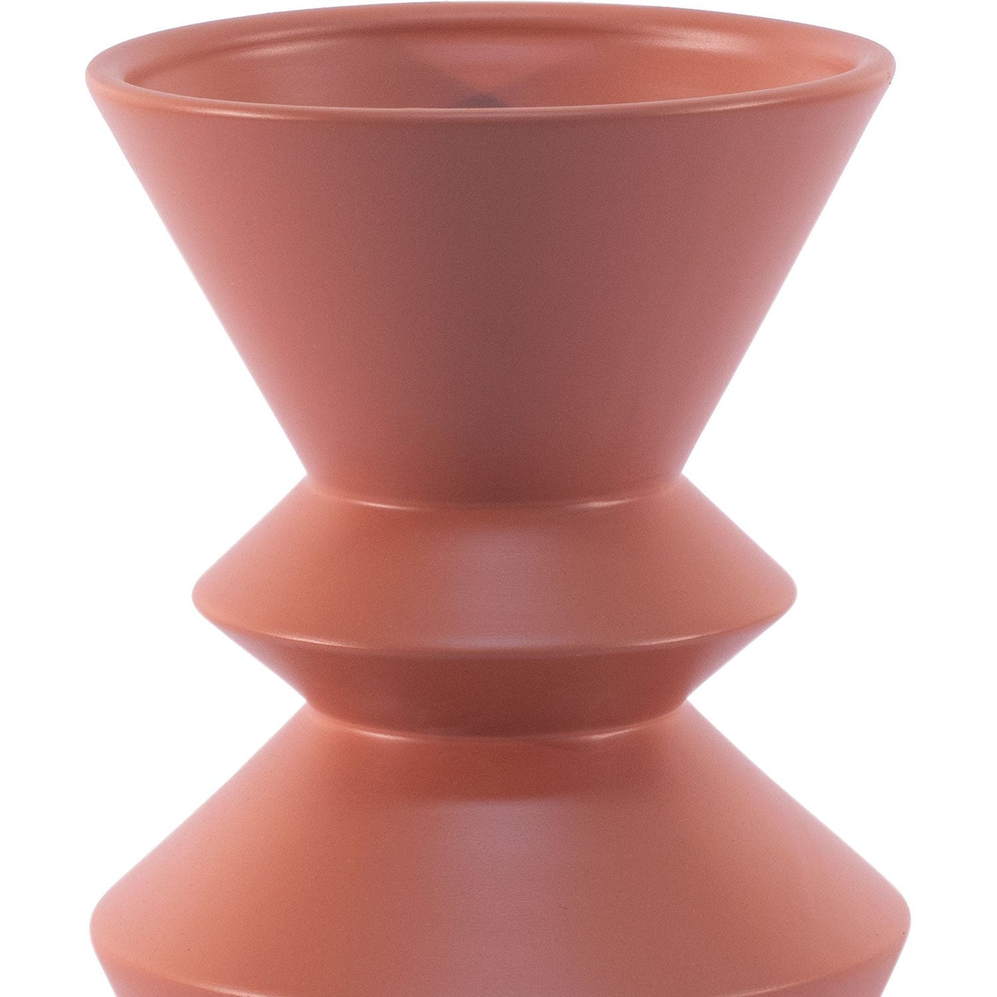 Vaso de Cerâmica Lisbone Terracota 26 cm