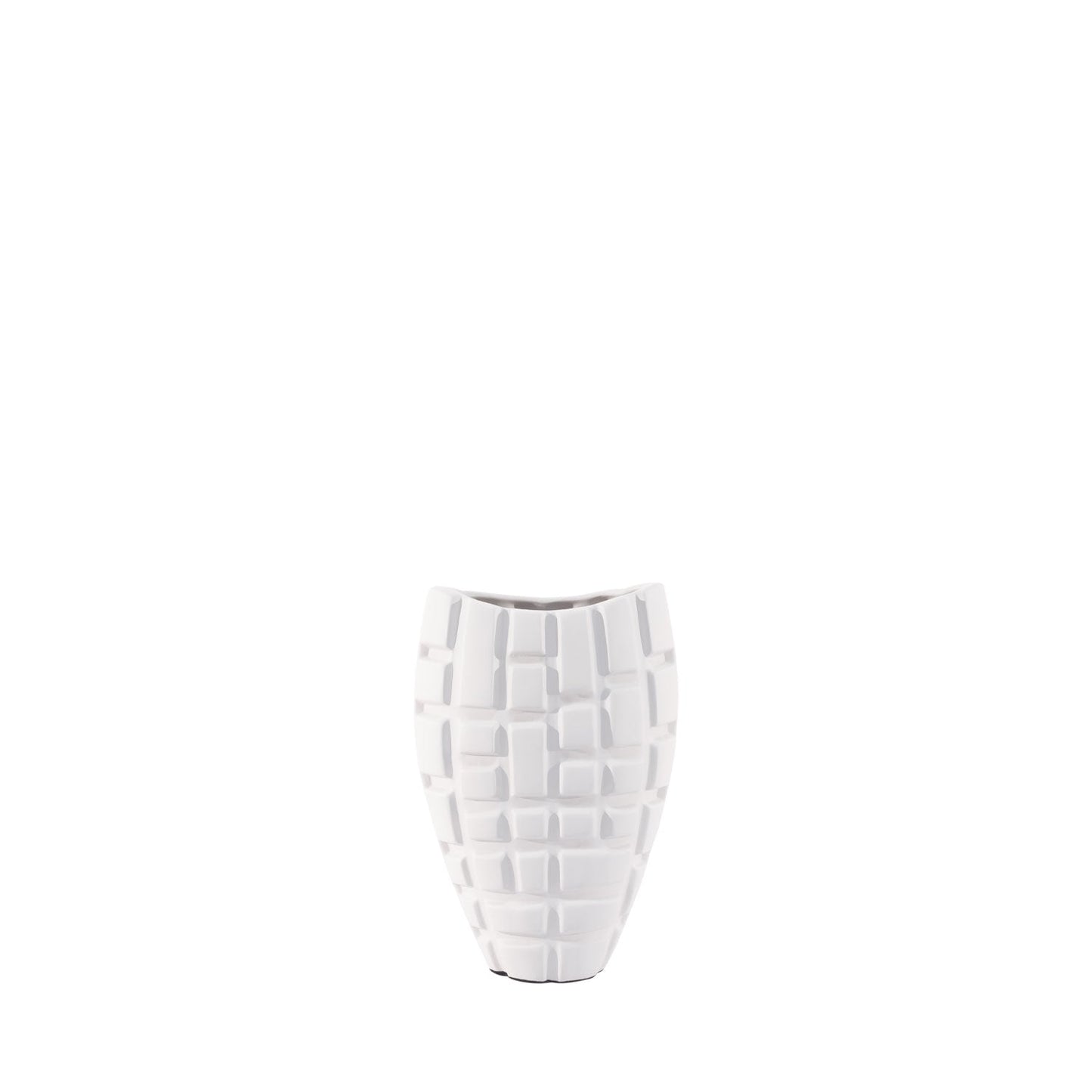 Vaso de Cerâmica Viana Off White 30 cm