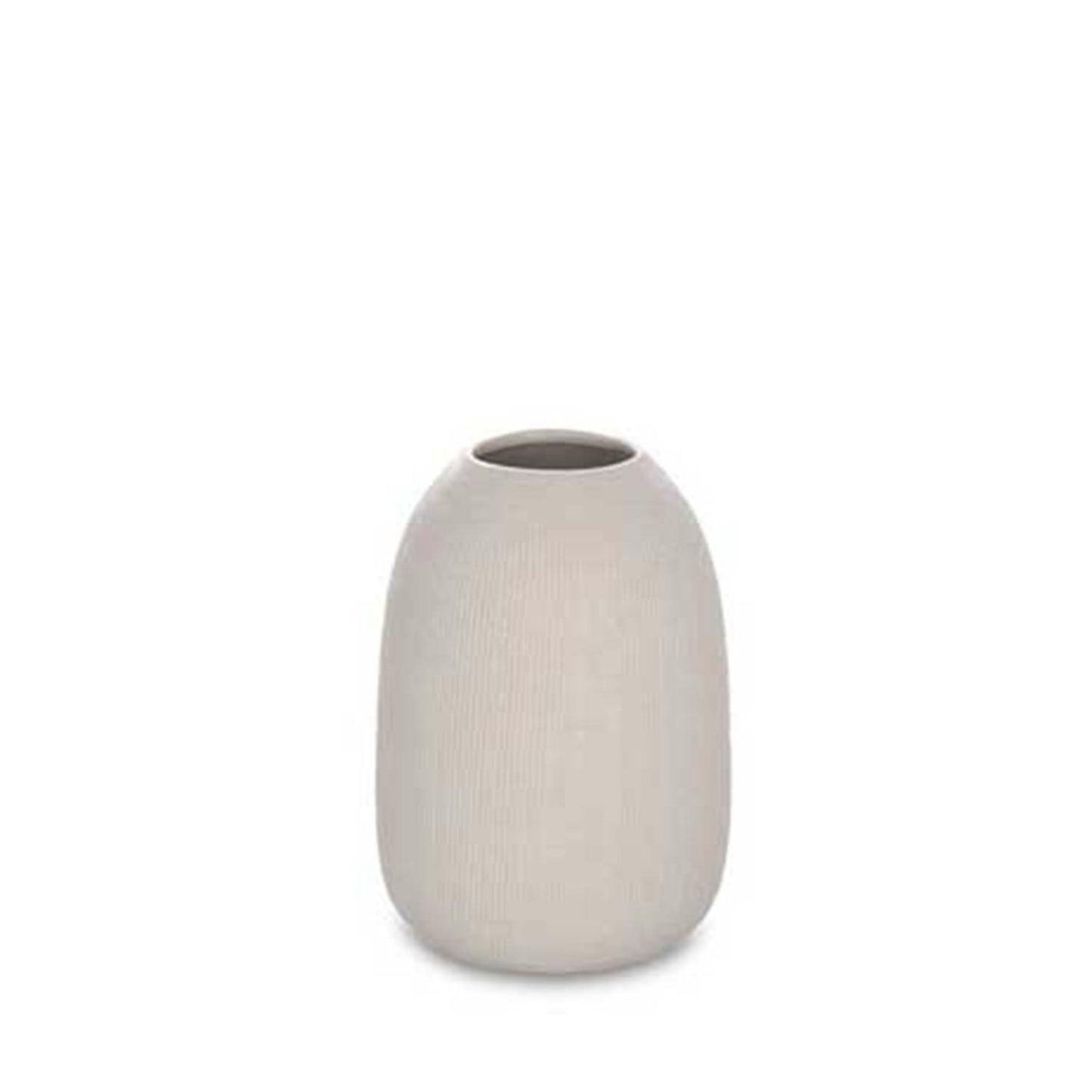 Vaso em Cerâmica Tingo Off White 25,3 cm