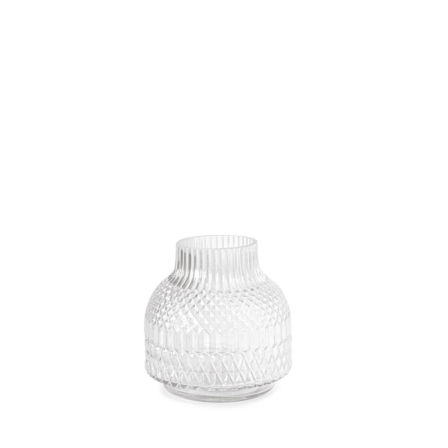 Vaso de Vidro Revi Incolor 17,5 cm