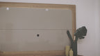 Painel para TVs até 75 Polegadas Oslo 182cm Freijó com Grigio Gloss
