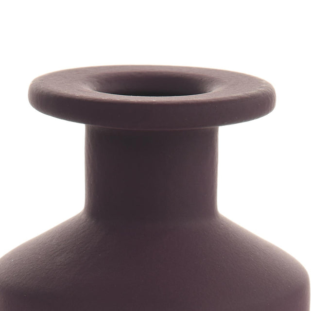 Vaso de Cerâmica Cascais Roxo 28,5 cm