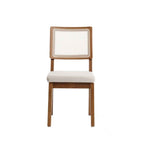 Conjunto c/ 2 Cadeiras de Madeira Saga PU Caramel - Província - Cadeiras de Jantar