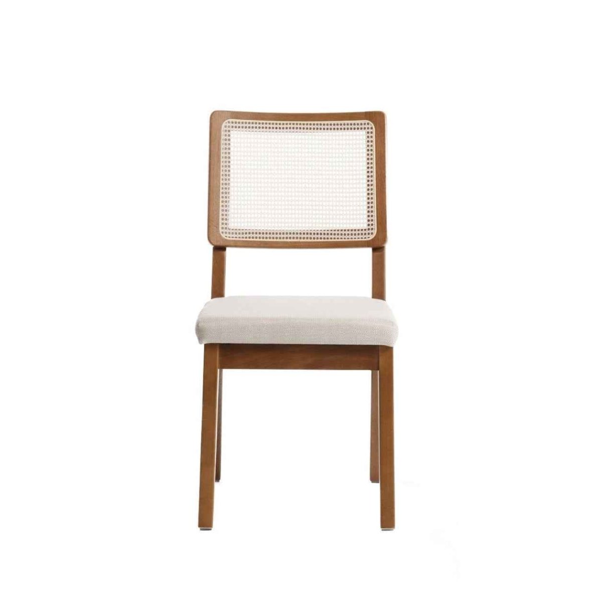 Conjunto c/ 2 Cadeiras de Madeira Saga PU Caramel - Província - Cadeiras de Jantar