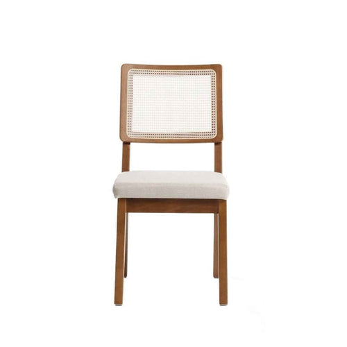 Conjunto c/ 2 Cadeiras de Madeira Saga PU Caramel - Província - Cadeiras de Jantar