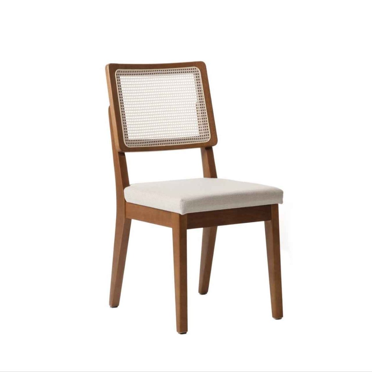 Conjunto c/ 2 Cadeiras de Madeira Saga PU Caramel - Província - Cadeiras de Jantar