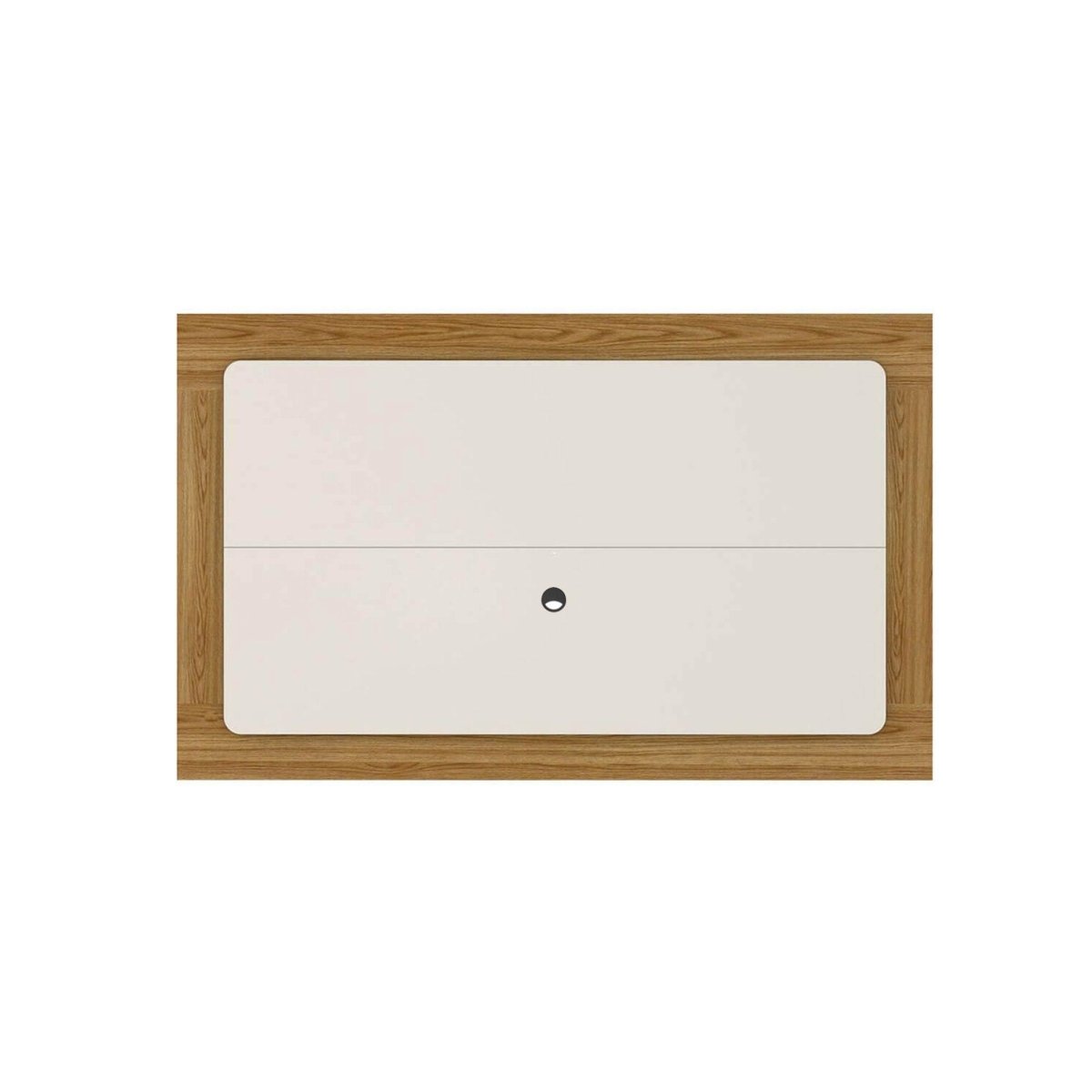 Painel para TVs até 75 Polegadas Oslo 220cm Off White Fosco com Canella - Província - Painel para TV