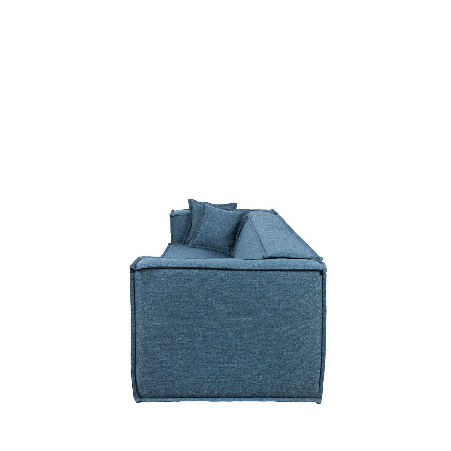 Sofá Freddo 205 cm - Linho Azul Safira