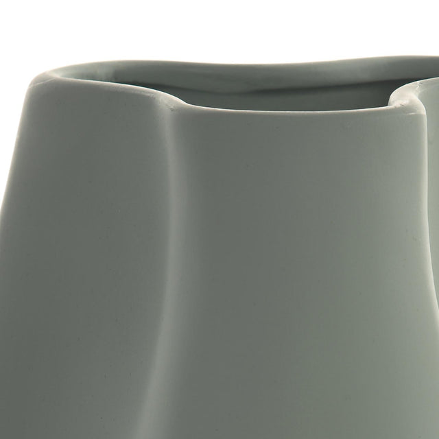 Vaso de Cerâmica Braga Menta 23 cm